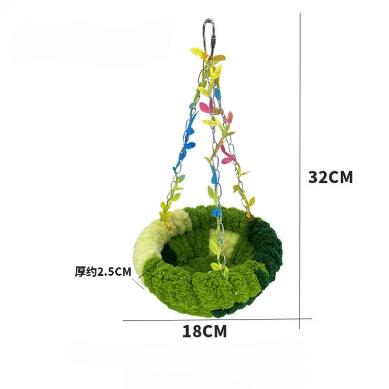 Colorful Hammock Swing for 15–17cm Labubu – Hanging Bed Accessory