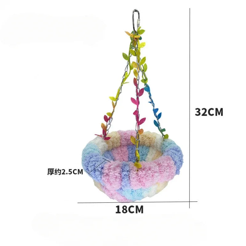 Colorful Hammock Swing for 15–17cm Labubu – Hanging Bed Accessory
