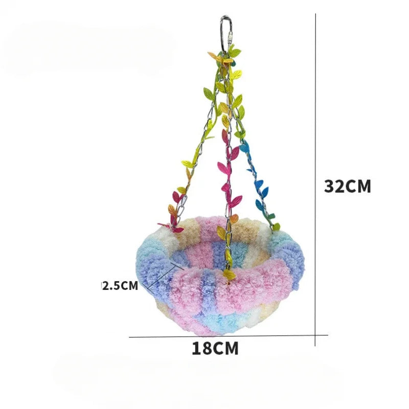 Colorful Hammock Swing for 15–17cm Labubu – Hanging Bed Accessory