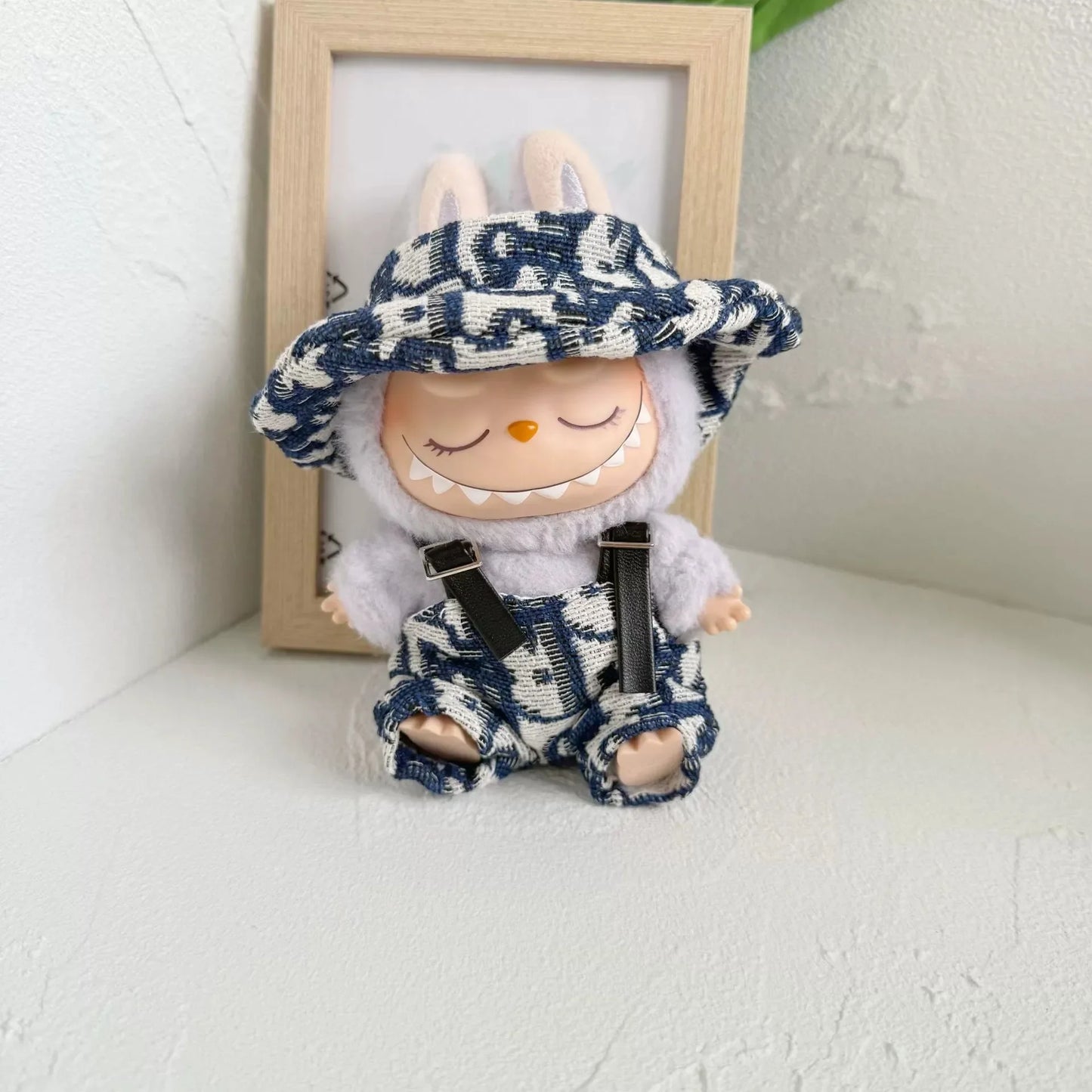Labubu V1–V3 17cm Plush Set – Skirt & Accessories