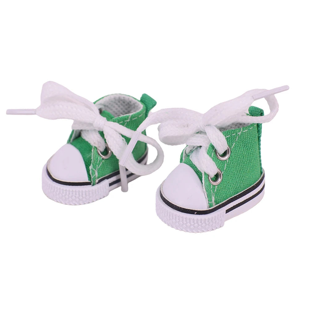 Mini 3.8cm Shoes for Labubu 17cm Plush Doll – Cute Accessories & Gift