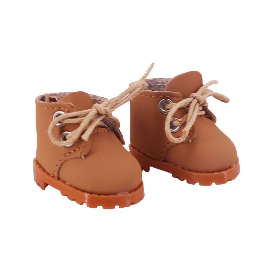 Mini 3.8cm Shoes for Labubu 17cm Plush Doll – Cute Accessories & Gift