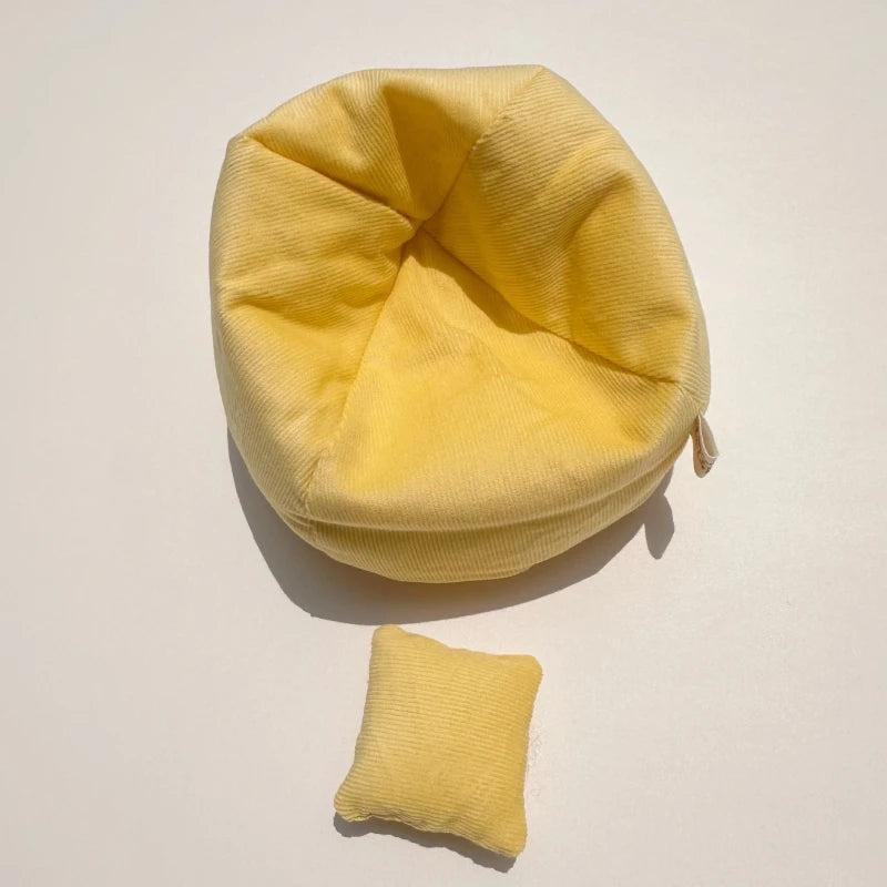 Mini Sofa Bed for Labubu V1–V3 – Cute DIY Plush Accessory Gift