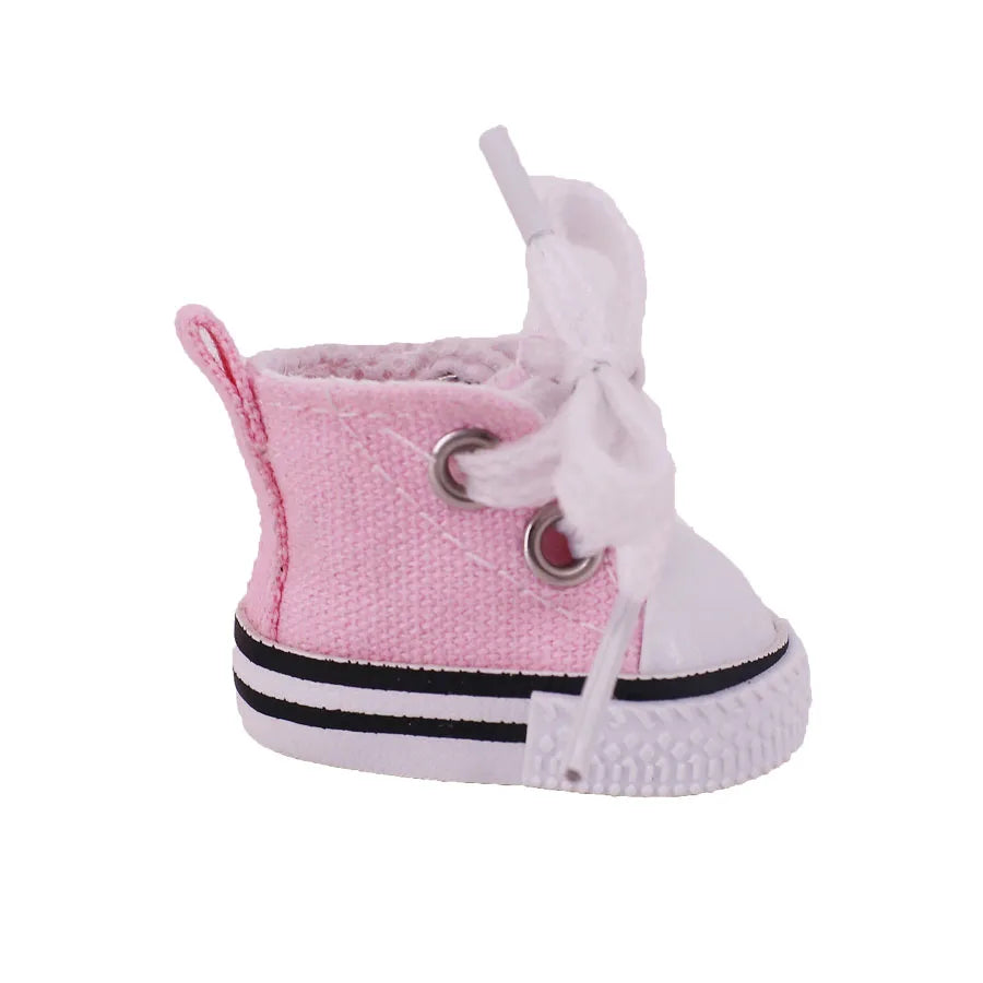 Mini 3.8cm Shoes for Labubu 17cm Plush Doll – Cute Accessories & Gift