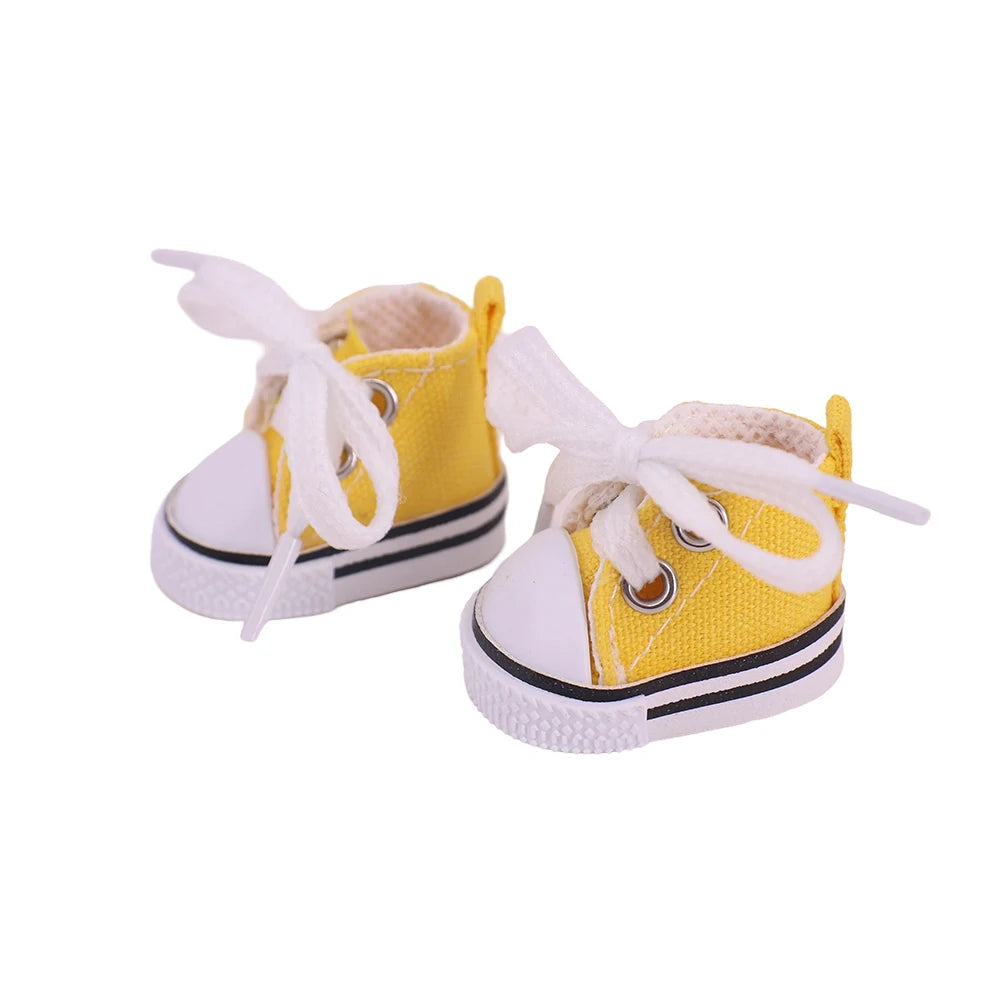 Mini 3.8cm Shoes for Labubu 17cm Plush Doll – Cute Accessories & Gift
